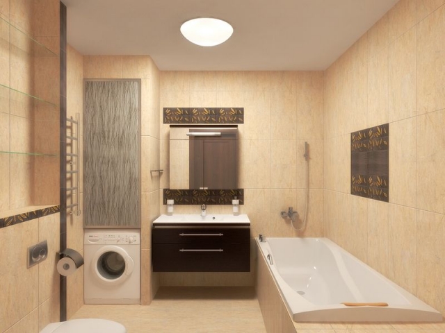 Дизайн интерьера ванной_2