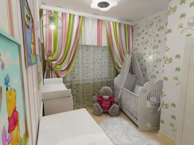 Дизайн интерьера детской комнаты_16