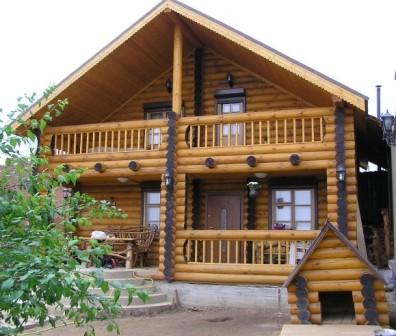 Деревянный дом фото